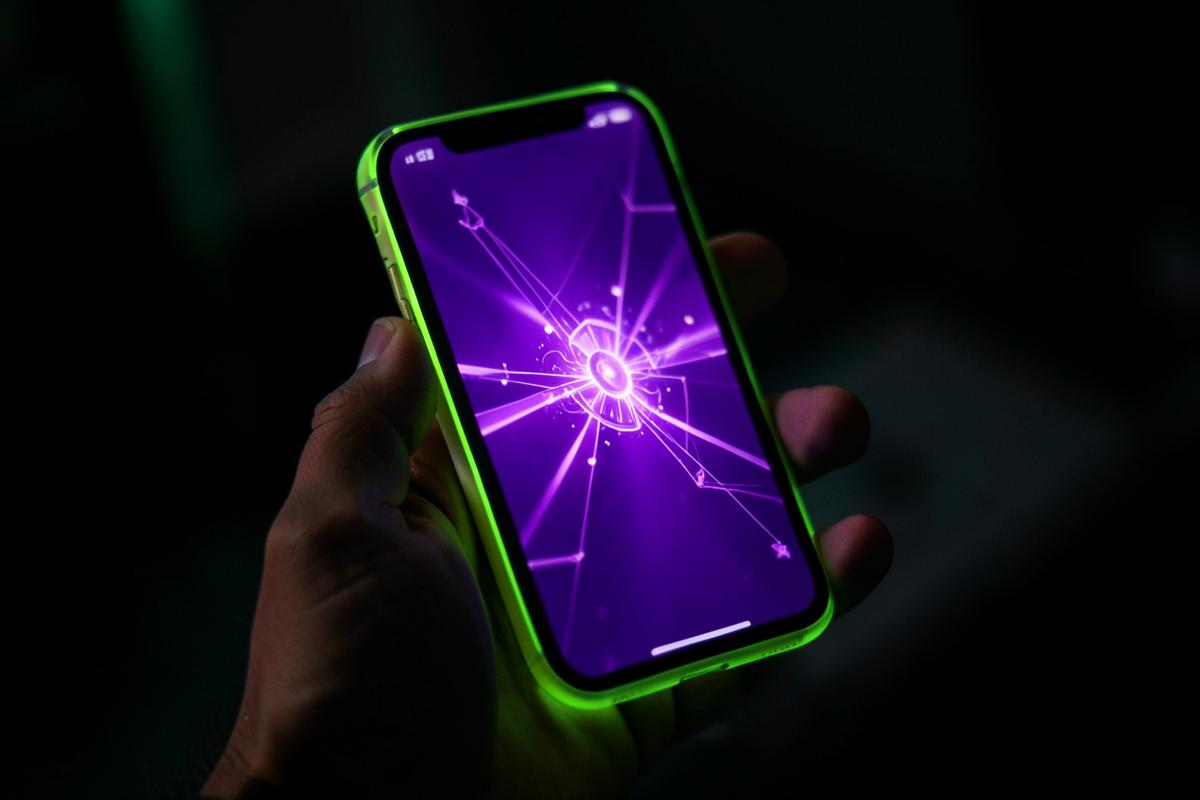 Palace Casino pe ecranul unui telefon mobil